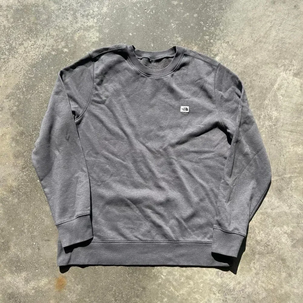 The-north-face Men's Grey and Black Sweatshirt